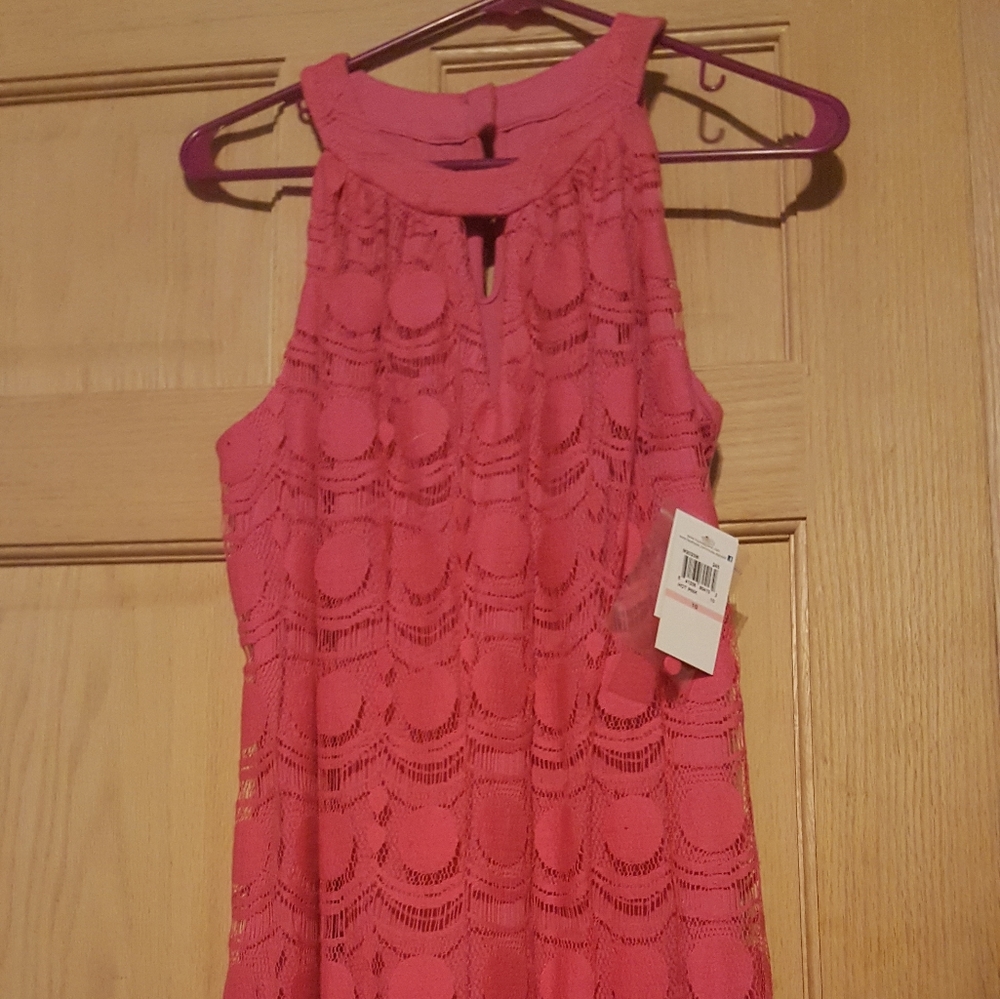 Hot pink dress! Never worn with tags!